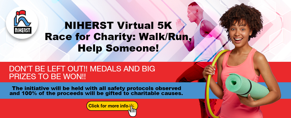 NIHERST Virtual 5k Race for Charity